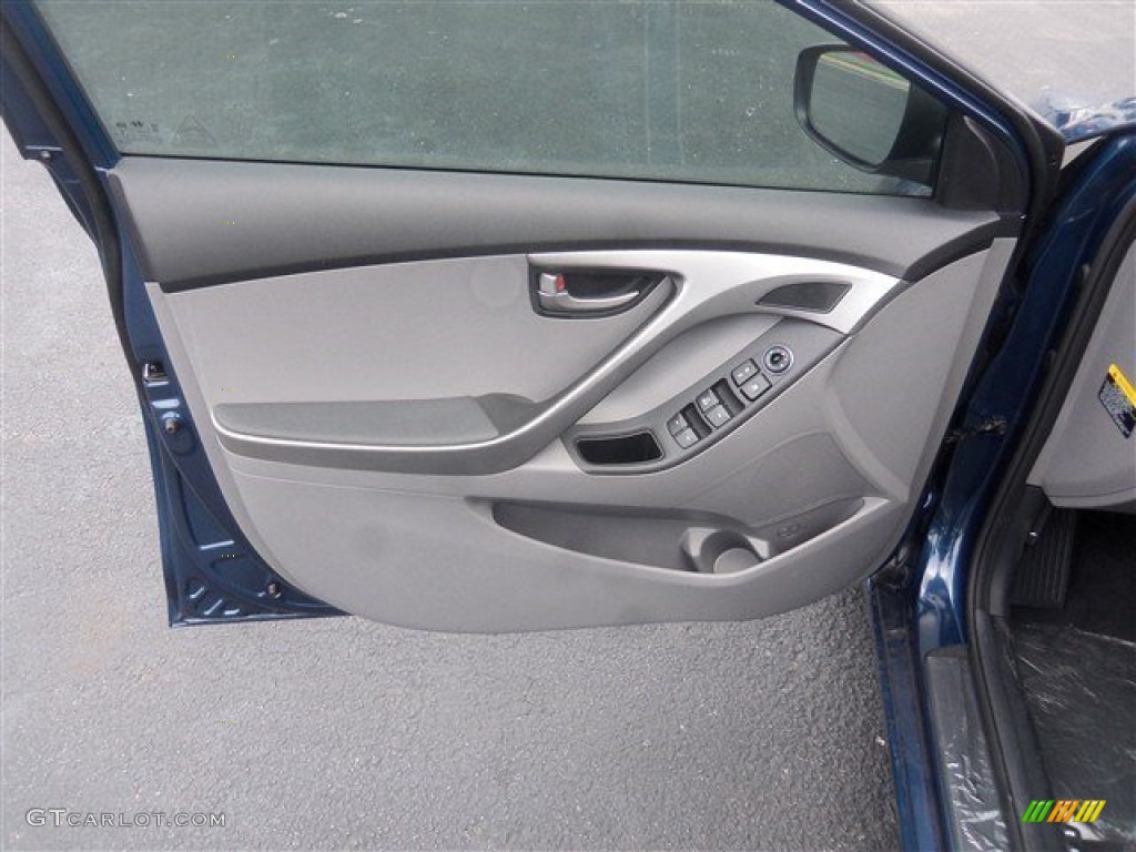 2016 Elantra SE - Blue / Gray photo #14