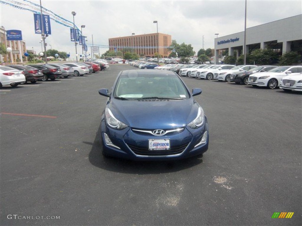 2016 Elantra SE - Blue / Beige photo #2