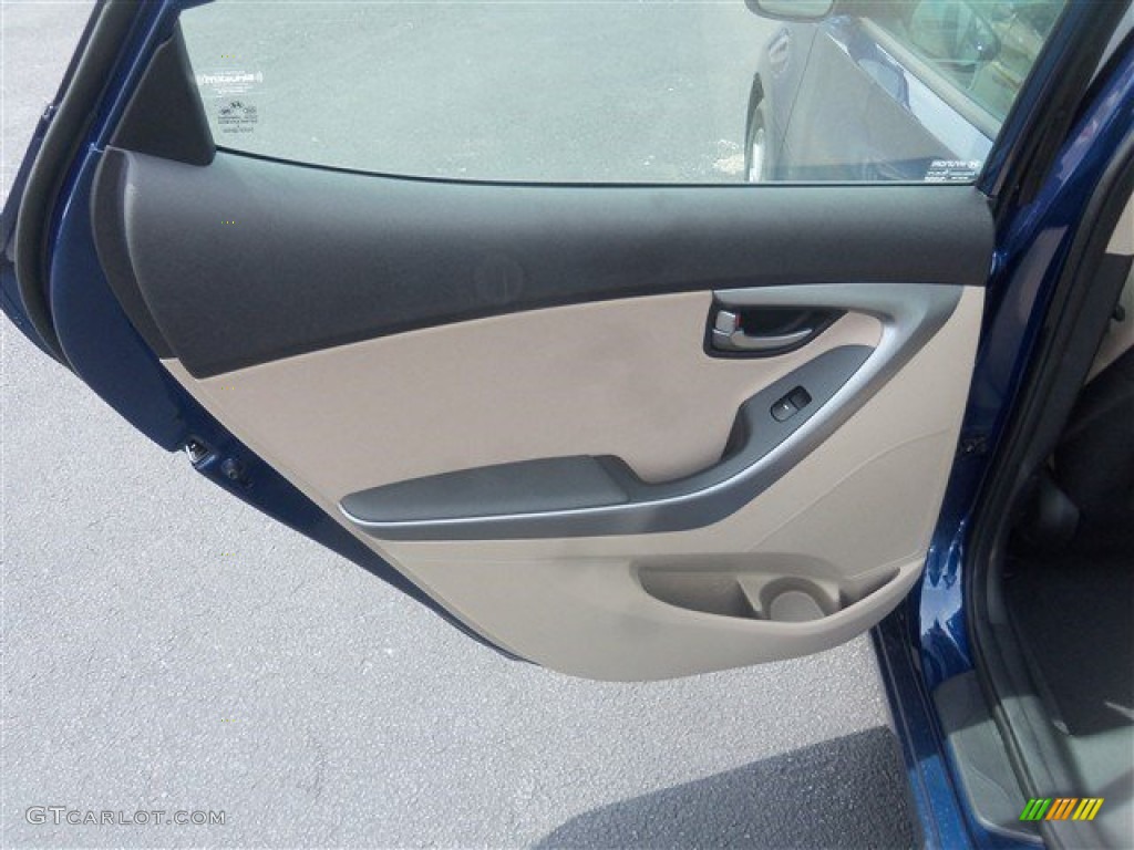 2016 Elantra SE - Blue / Beige photo #11