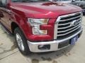 2015 Ruby Red Metallic Ford F150 XLT SuperCrew  photo #2