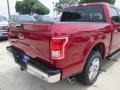 2015 Ruby Red Metallic Ford F150 XLT SuperCrew  photo #23