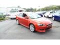 Rally Red Pearl 2009 Mitsubishi Lancer GTS