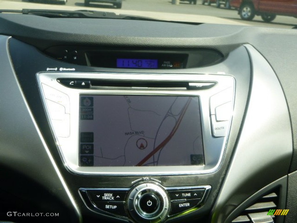 2012 Elantra Limited - Silver / Black photo #18