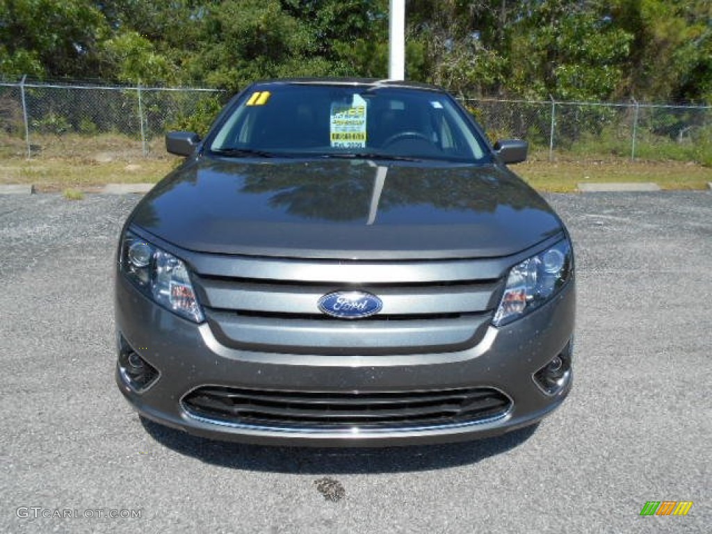 2011 Fusion SEL V6 - Sterling Grey Metallic / Charcoal Black photo #14