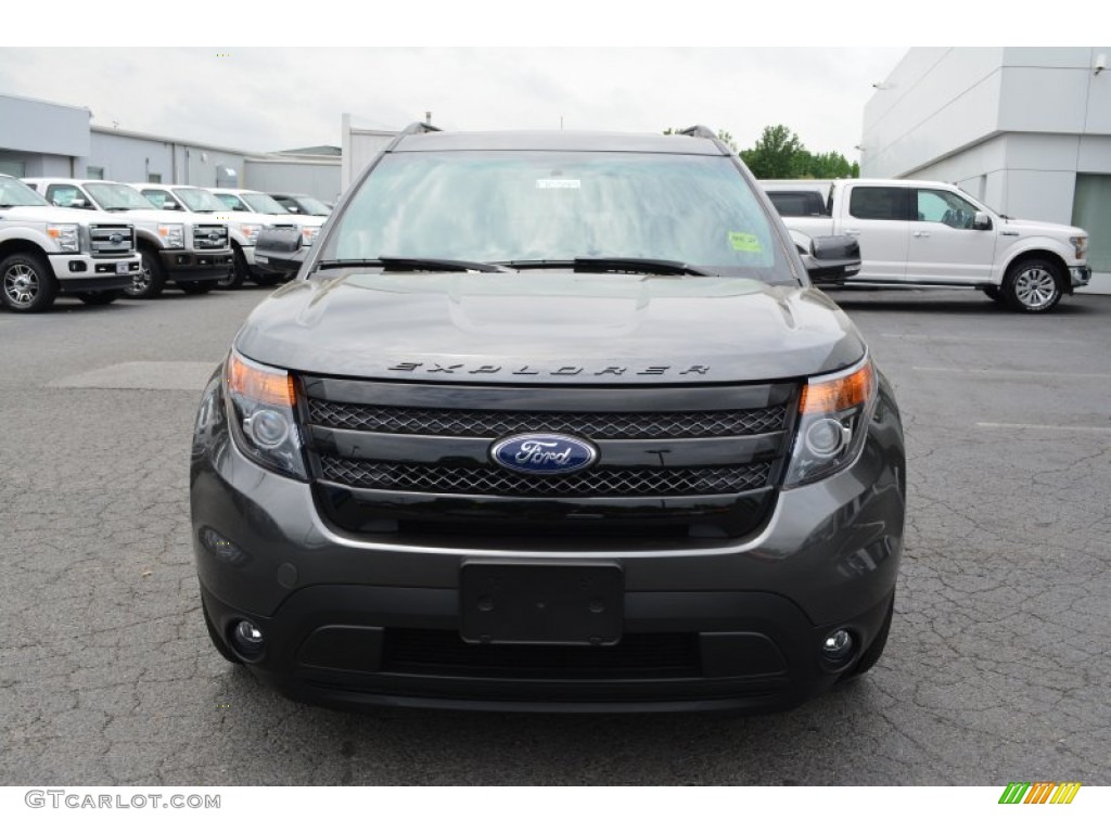 2015 Explorer Sport 4WD - Magnetic / Sport Charcoal Black photo #4