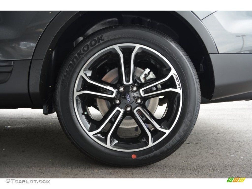 2015 Explorer Sport 4WD - Magnetic / Sport Charcoal Black photo #5