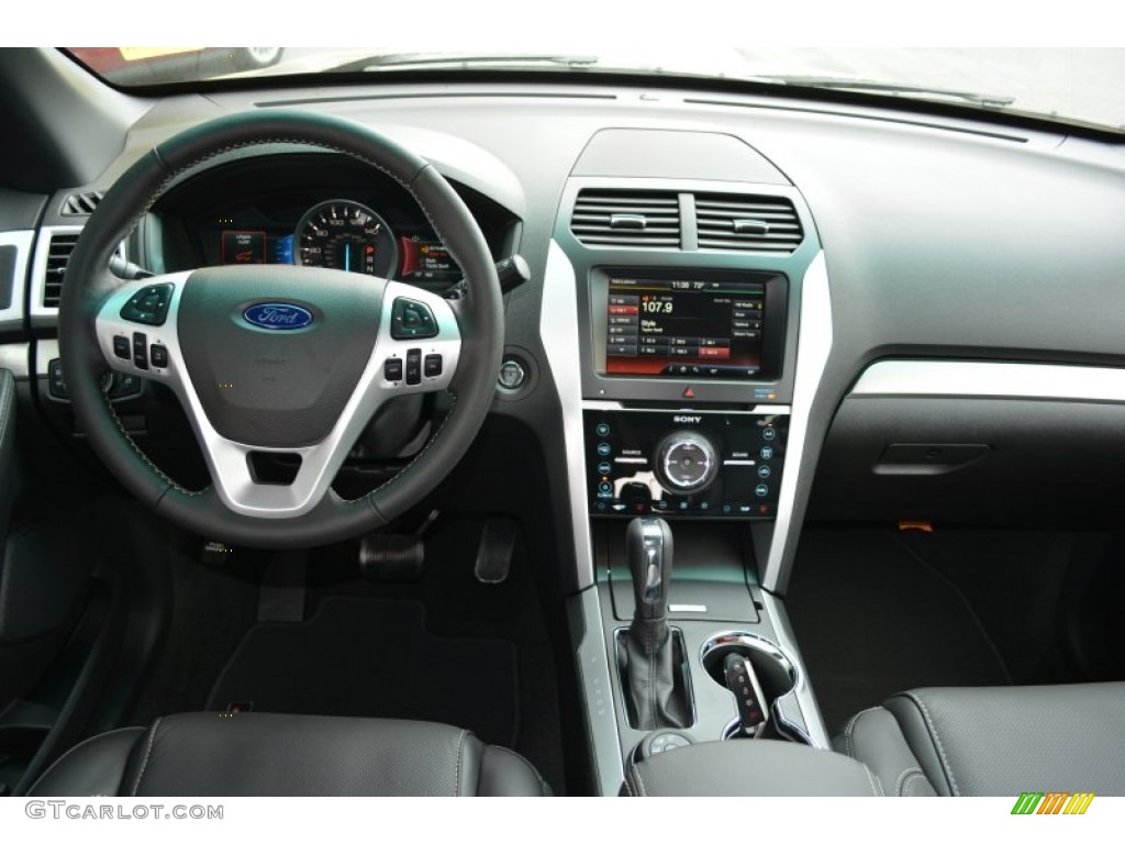 2015 Explorer Sport 4WD - Magnetic / Sport Charcoal Black photo #9