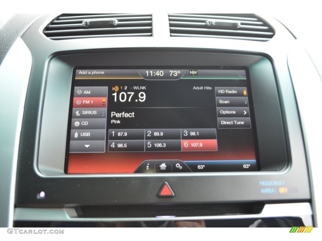 2015 Explorer Sport 4WD - Magnetic / Sport Charcoal Black photo #14