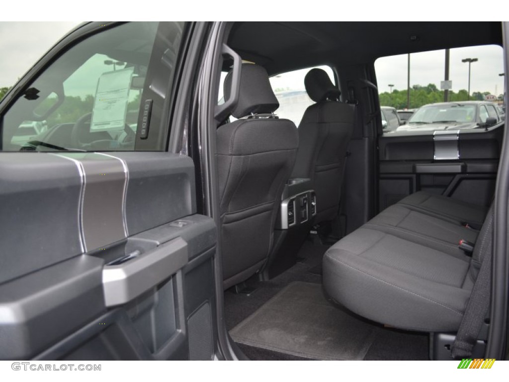 2015 F150 XLT SuperCrew - Tuxedo Black Metallic / Black photo #12