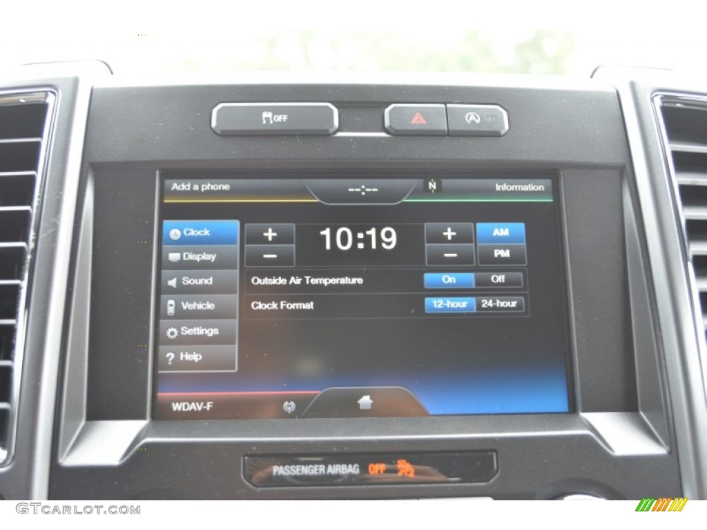 2015 F150 XLT SuperCrew - Tuxedo Black Metallic / Black photo #15