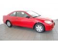 2004 Rally Red Honda Civic Value Package Coupe  photo #6