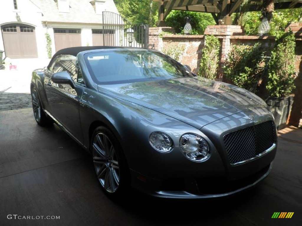 Hallmark Metallic 2014 Bentley Continental GTC Speed Exterior Photo #104008813