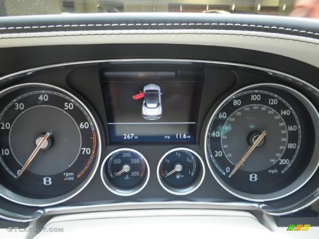 2014 Bentley Continental GTC Speed Gauges Photo #104008996