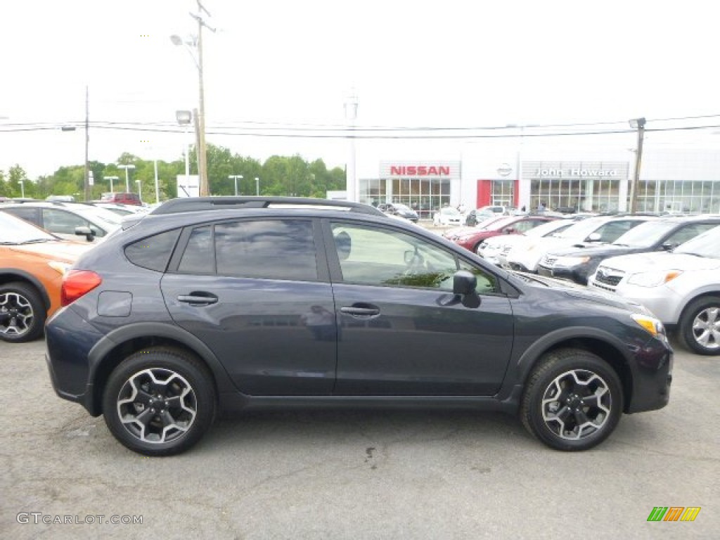 2015 XV Crosstrek 2.0i - Dark Gray Metallic / Black photo #2