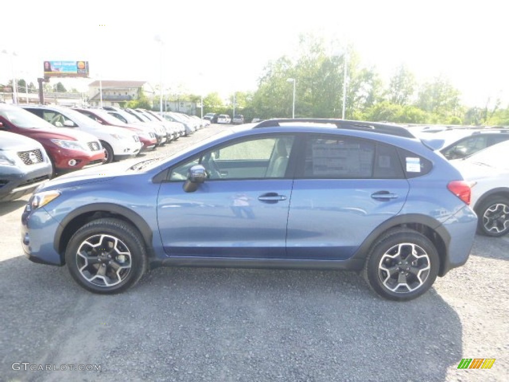 2015 XV Crosstrek 2.0i Limited - Quartz Blue Pearl / Ivory photo #6
