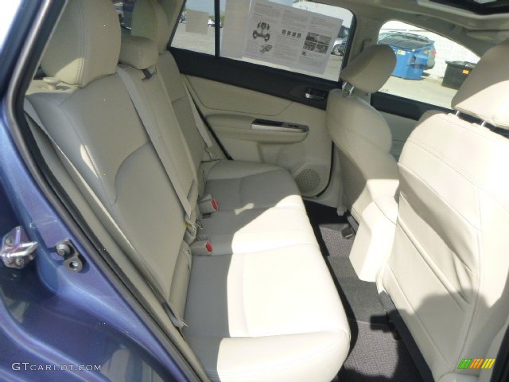 2015 XV Crosstrek 2.0i Limited - Quartz Blue Pearl / Ivory photo #11