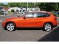 Valencia Orange 2015 BMW X1 xDrive35i Exterior