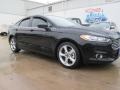 2016 Shadow Black Ford Fusion S  photo #2