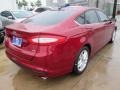 2016 Ruby Red Metallic Ford Fusion SE  photo #12