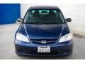 2004 Eternal Blue Pearl Honda Civic LX Sedan  photo #7