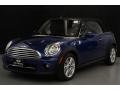Lightning Blue Metallic 2015 Mini Convertible Cooper