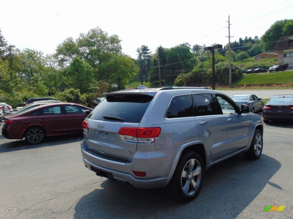 2014 Grand Cherokee Overland 4x4 - Billet Silver Metallic / Overland Nepal Jeep Brown Light Frost photo #3