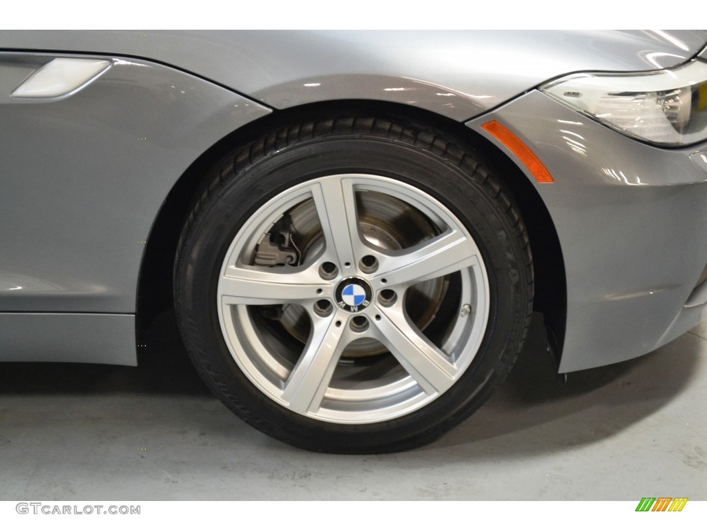 2012 Z4 sDrive28i - Space Gray Metallic / Coral Red photo #3