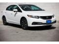 2015 Taffeta White Honda Civic EX Sedan  photo #1