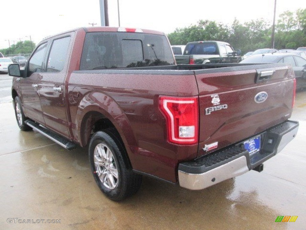 2015 F150 XLT SuperCrew - Bronze Fire Metallic / Medium Light Camel photo #11