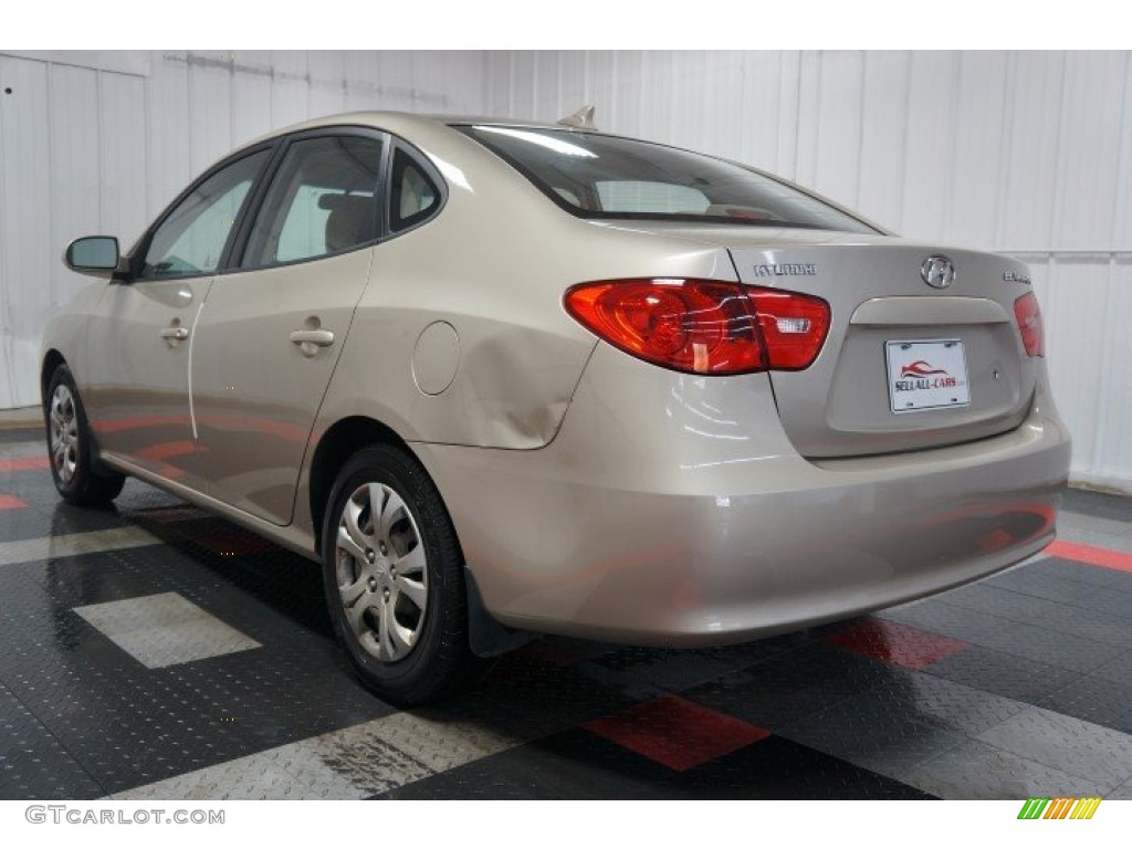 2009 Elantra GLS Sedan - Laguna Sand / Beige photo #10