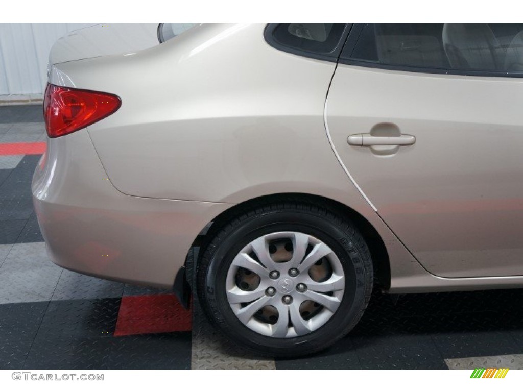 2009 Elantra GLS Sedan - Laguna Sand / Beige photo #46