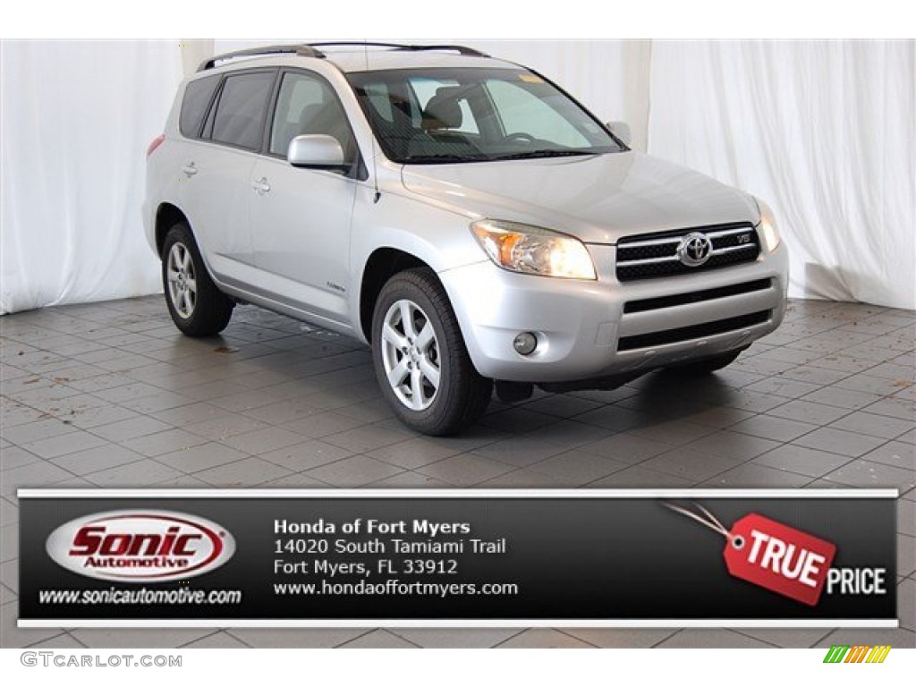 2007 RAV4 Limited 4WD - Classic Silver Metallic / Ash Gray photo #1
