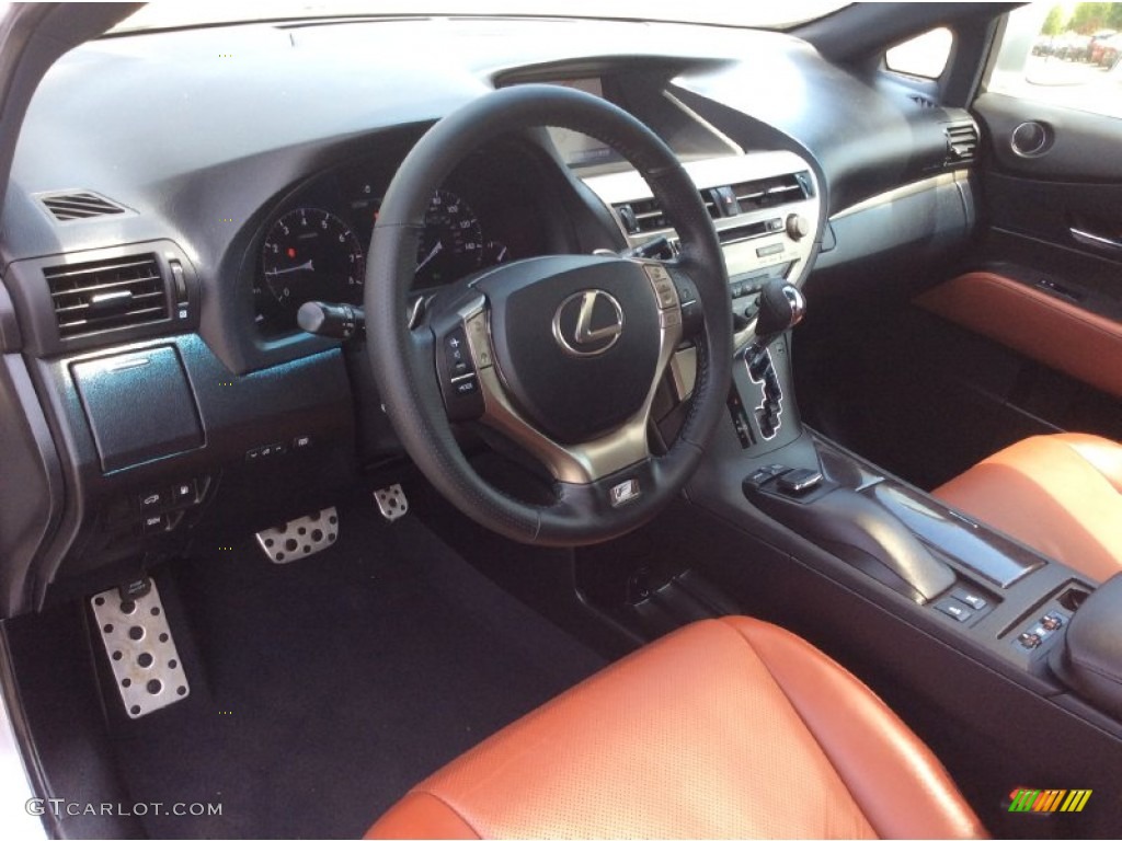 Cabernet Interior 2015 Lexus RX 350 F Sport AWD Photo #104029751
