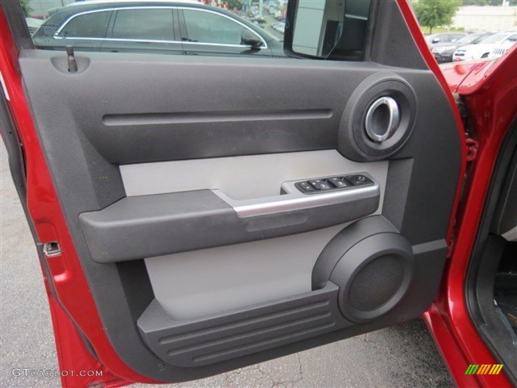 2010 Nitro SXT - Inferno Red Crystal Pearl / Dark Slate Gray/Light Slate Gray photo #11