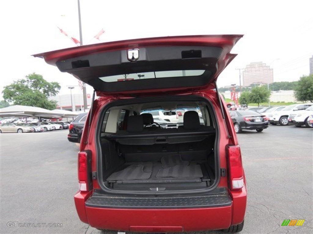 2010 Nitro SXT - Inferno Red Crystal Pearl / Dark Slate Gray/Light Slate Gray photo #17