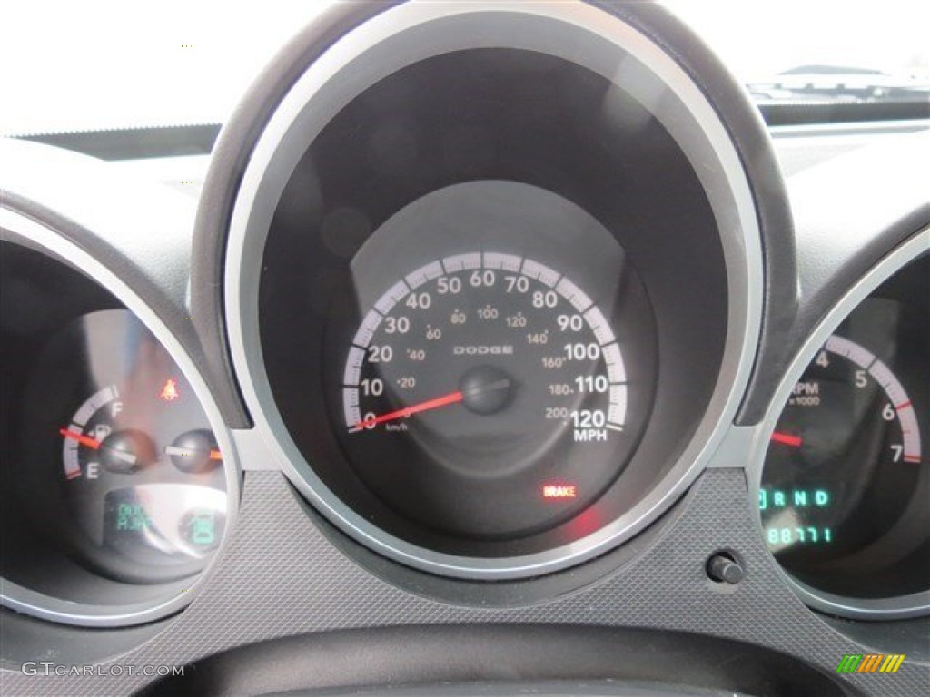 2010 Nitro SXT - Inferno Red Crystal Pearl / Dark Slate Gray/Light Slate Gray photo #22