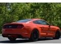 2015 Competition Orange Ford Mustang GT Premium Coupe  photo #8