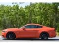 2015 Competition Orange Ford Mustang GT Premium Coupe  photo #16