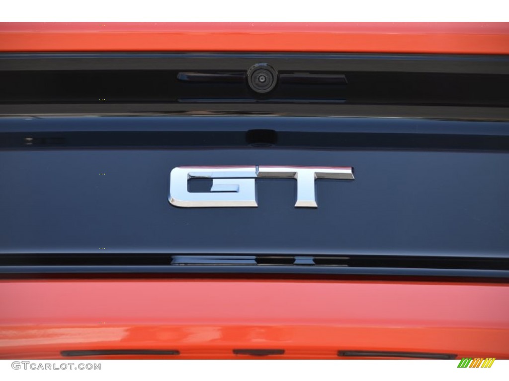2015 Mustang GT Premium Coupe - Competition Orange / Ebony photo #22