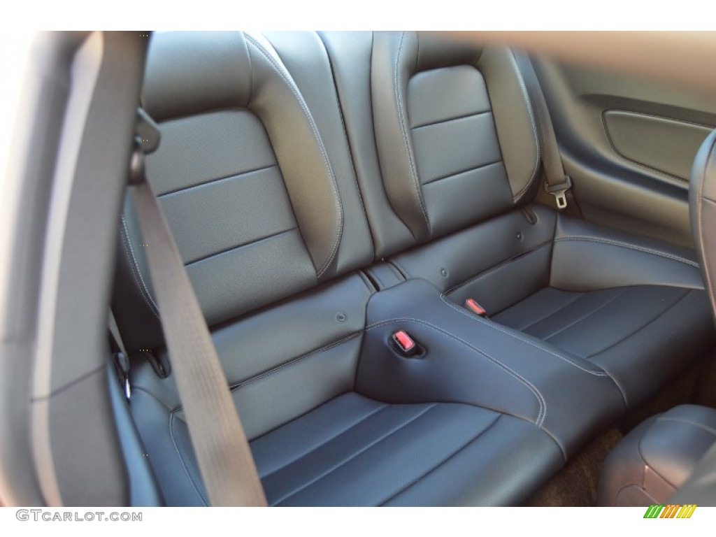 2015 Ford Mustang GT Premium Coupe Rear Seat Photo #104031371