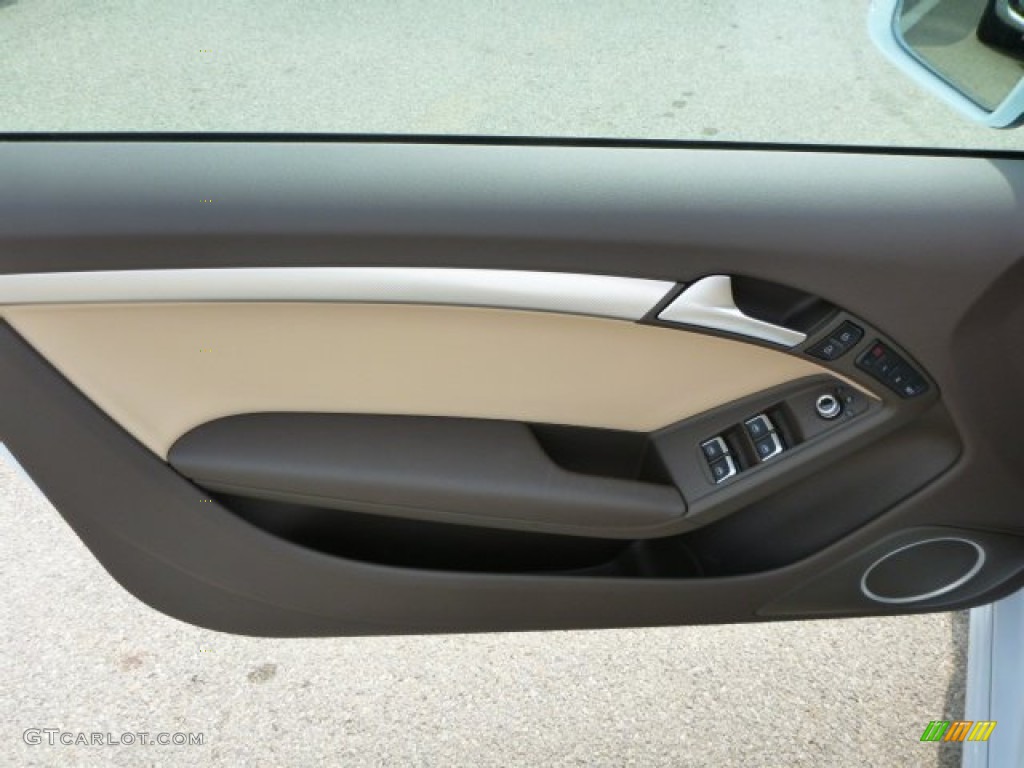 2015 A5 Premium Plus quattro Convertible - Glacier White Metallic / Velvet Beige photo #26