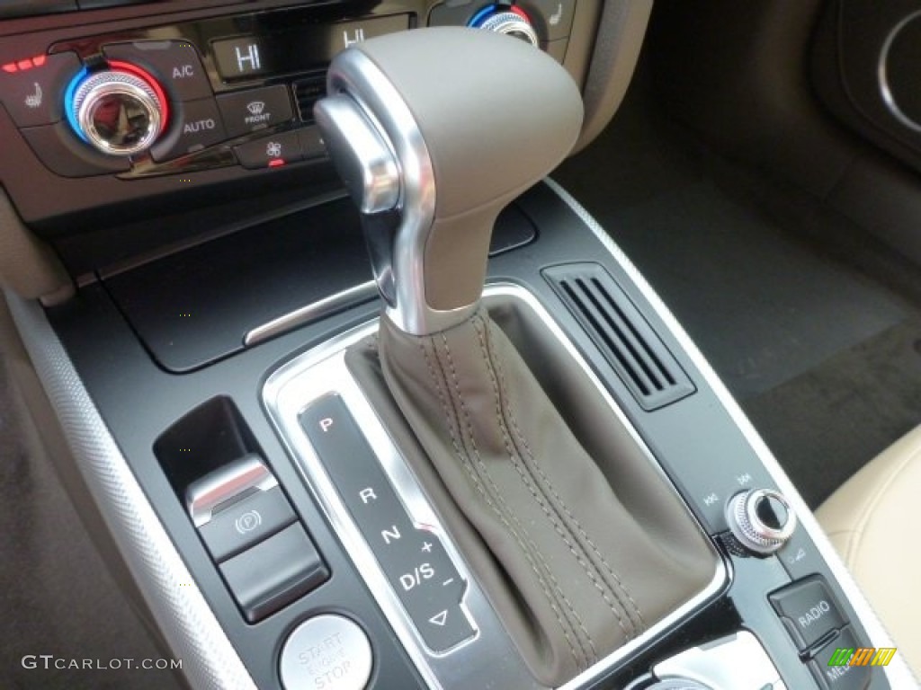 2015 A5 Premium Plus quattro Convertible - Glacier White Metallic / Velvet Beige photo #32