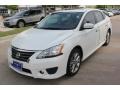 Aspen White - Sentra SL Photo No. 4