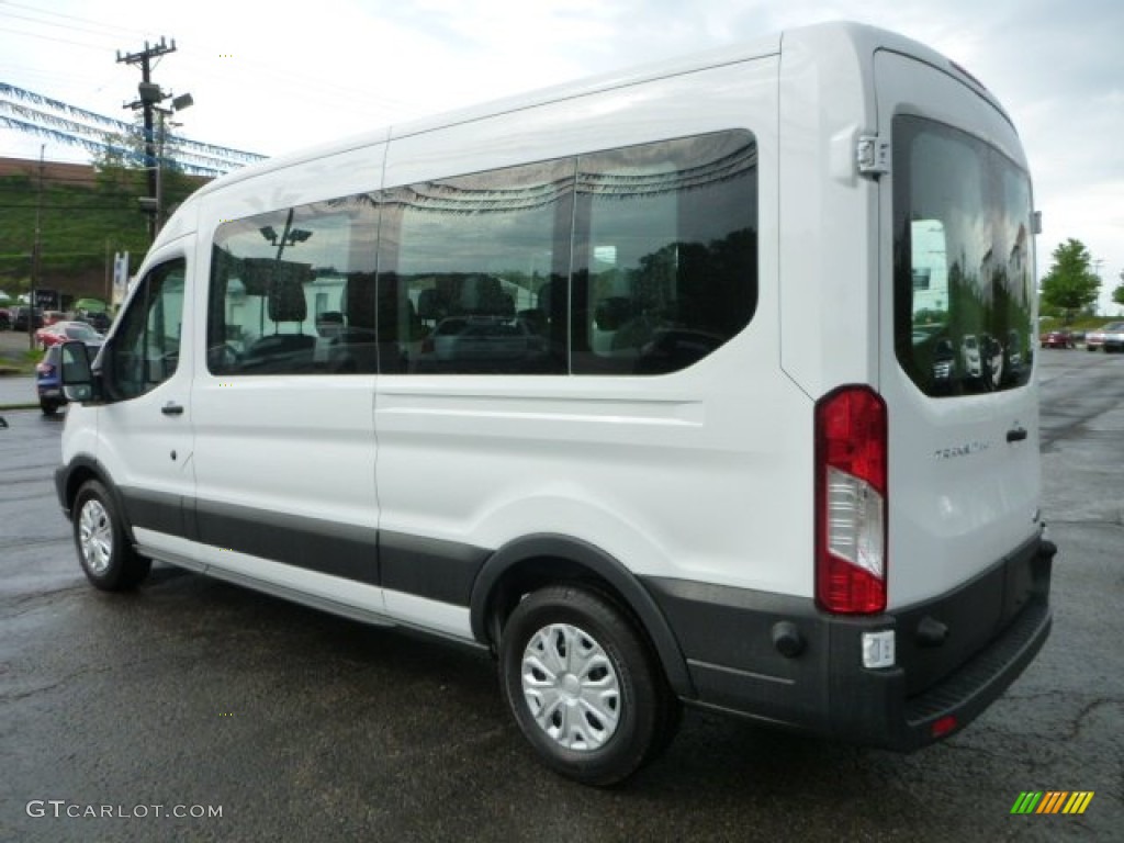 Oxford White 2015 Ford Transit Wagon XLT 350 MR Long Exterior Photo #104039752