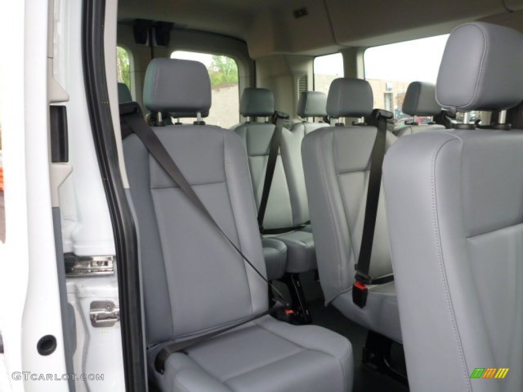 Pewter Interior 2015 Ford Transit Wagon XLT 350 MR Long Photo #104039874