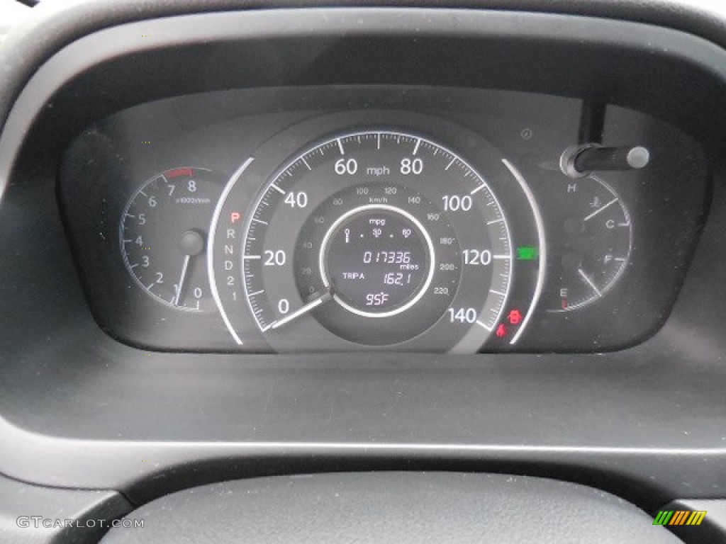 2012 CR-V EX-L - Alabaster Silver Metallic / Beige photo #19