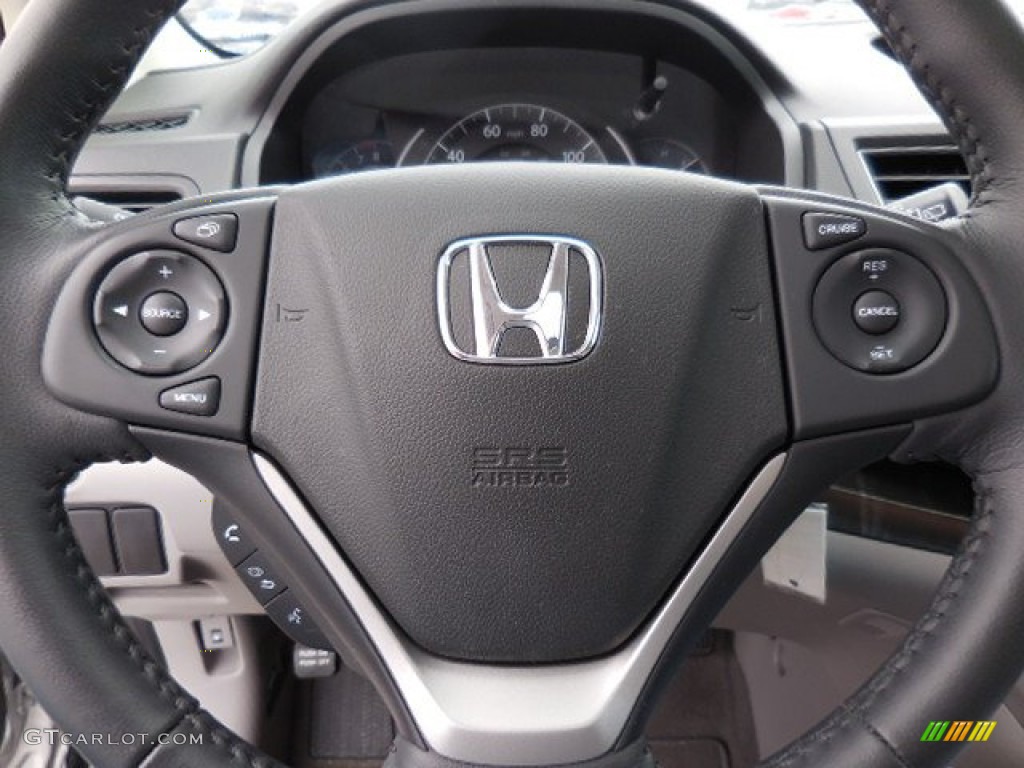 2012 CR-V EX-L - Alabaster Silver Metallic / Beige photo #23