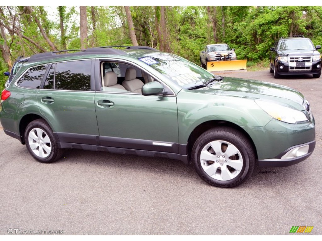 Cypress Green Pearl 2012 Subaru Outback 2.5i Premium Exterior Photo #104044497