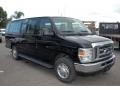 2013 Black Ford E Series Van E350 XLT Extended Passenger #104038837