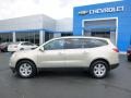 2010 Gold Mist Metallic Chevrolet Traverse LT AWD  photo #2